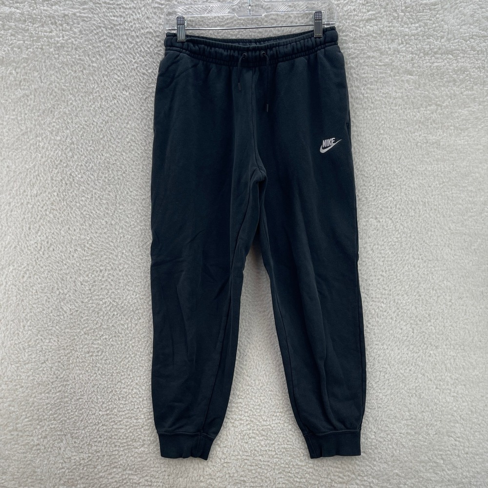 Nike Sweatpants Mens Small Black Sportswear Club Fleece Jogger Gym Comfort Sport